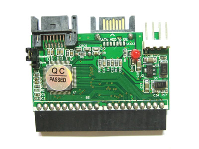 Two SATA HDD To Female IDE Adapter